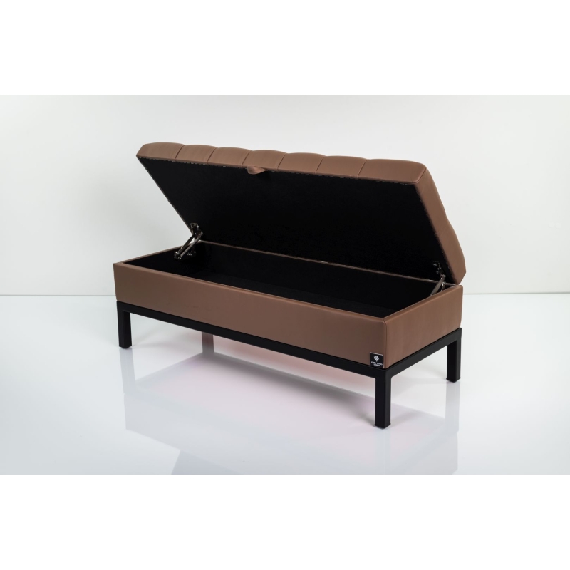 Kufer Pikowany Butelkowa Żółcień Cytrynowa Guzik Tapicerowany/Kryształ Q-1 Rozmiary od 50 cm do 200 cm