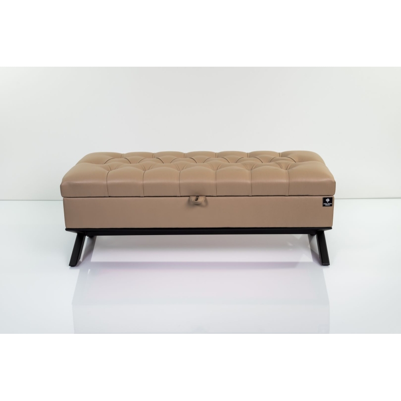 Kufer Pikowany Butelkowa Żółcień Cytrynowa Guzik Tapicerowany/Kryształ Q-1 Rozmiary od 50 cm do 200 cm