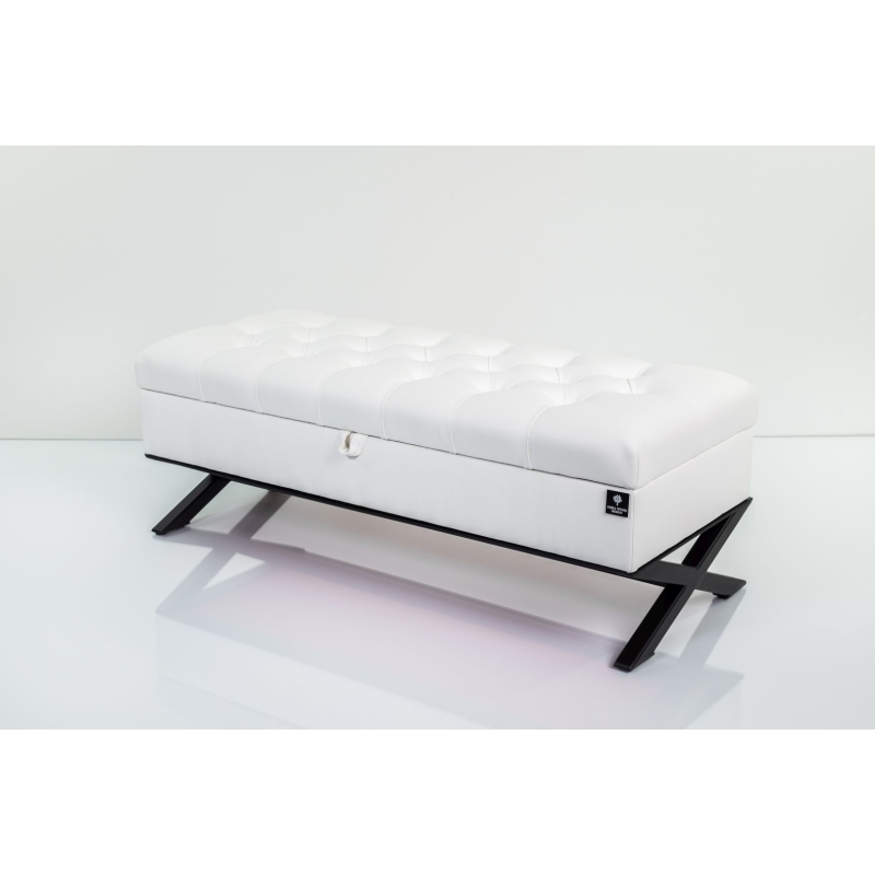 Kufer Pikowany Butelkowa Żółcień Cytrynowa Guzik Tapicerowany/Kryształ Q-1 Rozmiary od 50 cm do 200 cm