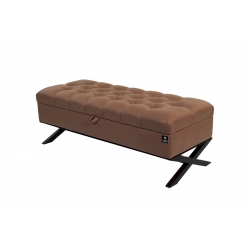 Kufer Pikowany Butelkowa Żółcień Cytrynowa Guzik Tapicerowany/Kryształ Q-1 Rozmiary od 50 cm do 200 cm
