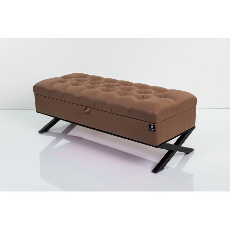 Kufer Pikowany Butelkowa Żółcień Cytrynowa Guzik Tapicerowany/Kryształ Q-1 Rozmiary od 50 cm do 200 cm