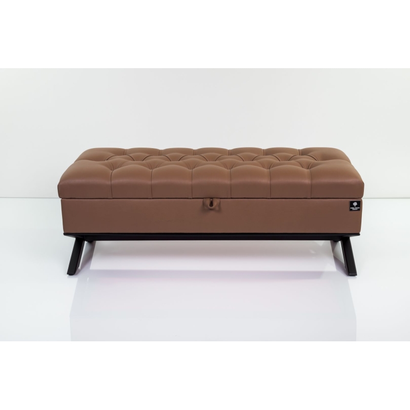 Kufer Pikowany Butelkowa Żółcień Cytrynowa Guzik Tapicerowany/Kryształ Q-1 Rozmiary od 50 cm do 200 cm