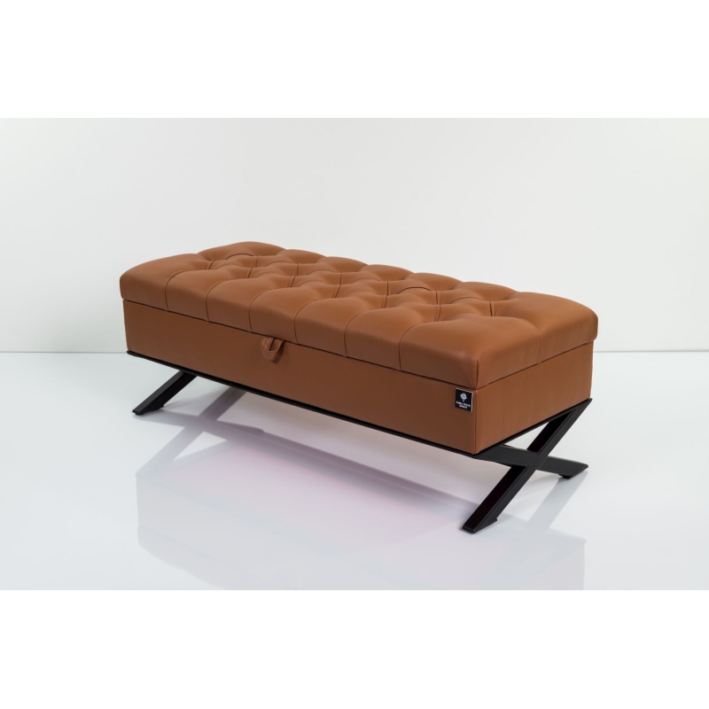 Kufer Pikowany Butelkowa Żółcień Cytrynowa Guzik Tapicerowany/Kryształ Q-1 Rozmiary od 50 cm do 200 cm