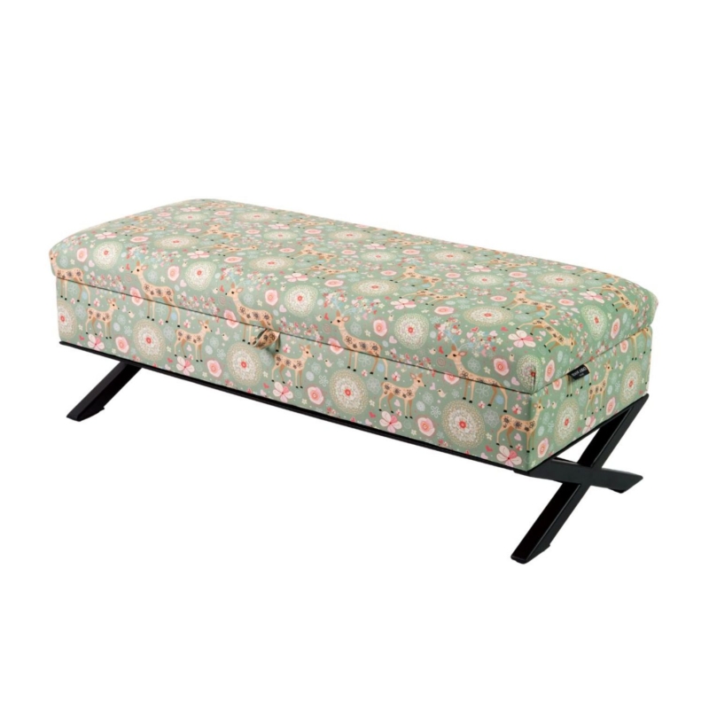 Kufer Pikowany Butelkowa Żółcień Cytrynowa Guzik Tapicerowany/Kryształ Q-1 Rozmiary od 50 cm do 200 cm