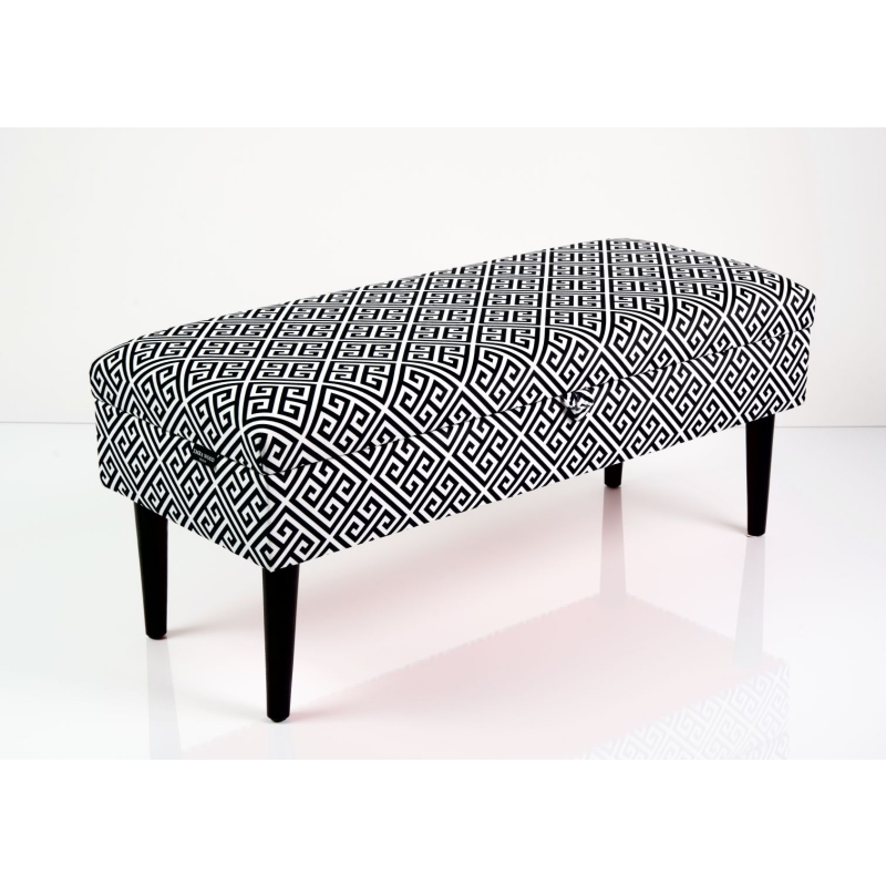 Kufer Pikowany Butelkowa Żółcień Cytrynowa Guzik Tapicerowany/Kryształ Q-1 Rozmiary od 50 cm do 200 cm
