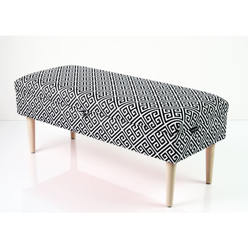 Kufer Pikowany Butelkowa Żółcień Cytrynowa Guzik Tapicerowany/Kryształ Q-1 Rozmiary od 50 cm do 200 cm
