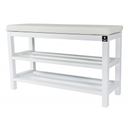 Shoe Rack RBS-1 Piano 01 Wood White