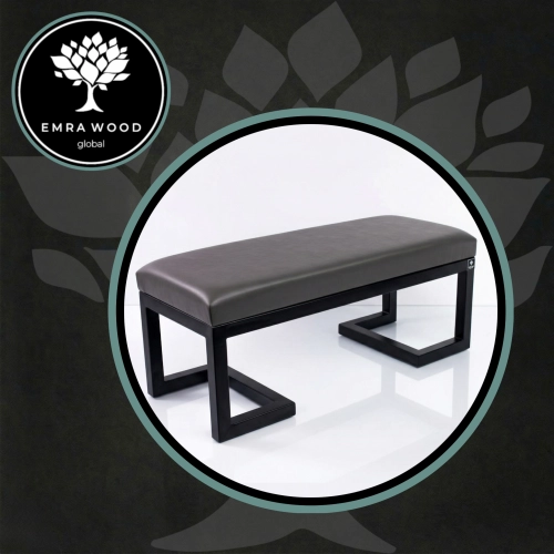 Upholstered Synthetic Leather Seat
