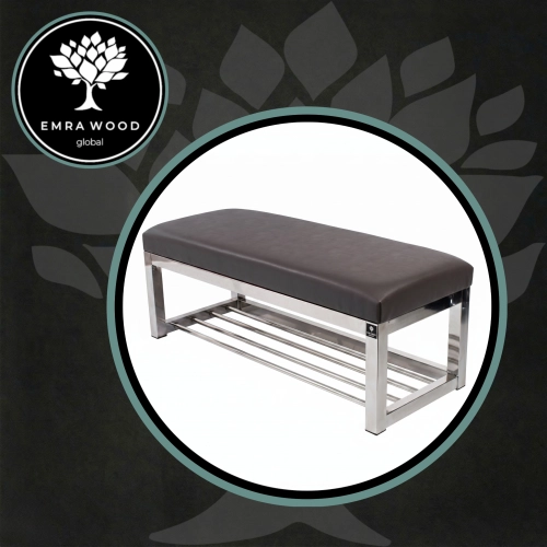Upholstered Synthetic Leather Seat
