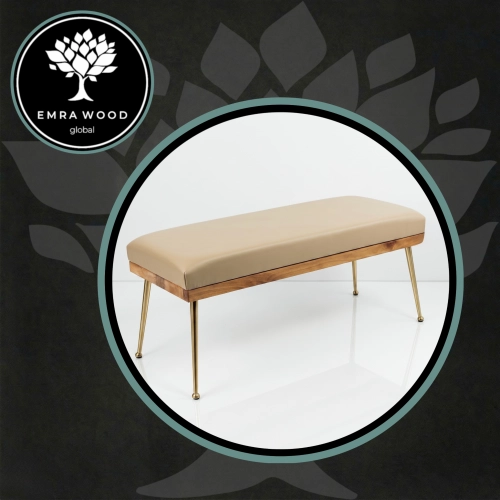Upholstered Synthetic Leather Seat