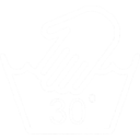 Hand wash max 30°C