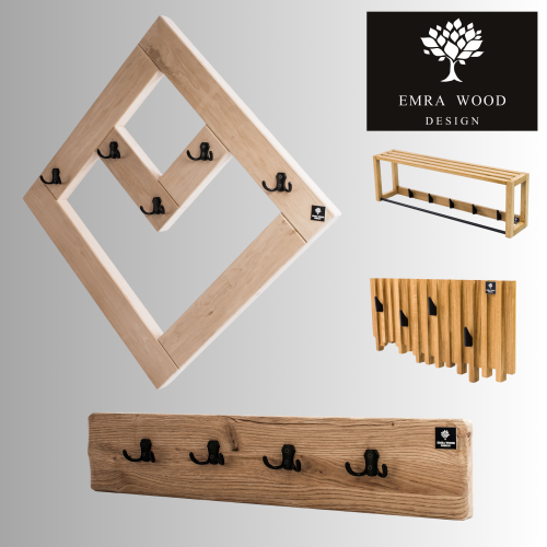 Wood wall hangers